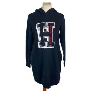 Woman’s Tommy Hilfiger hooded sweatshirt dress size S